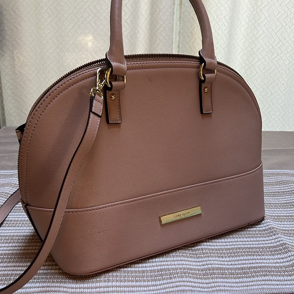Anne Klein Pink Satchel Bag